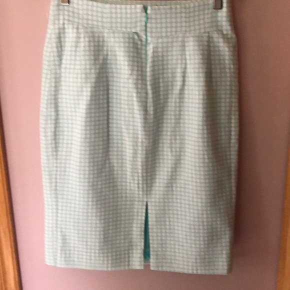 Tahari Arthur S. Levine Polka-Dot Pencil Skirt - Picture 3 of 5